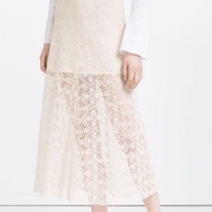 Zara Crochet Skirt